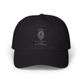 Lion Crest Dad Cap — Small Cross Embroidery, Faith-Inspired Baseball Hat