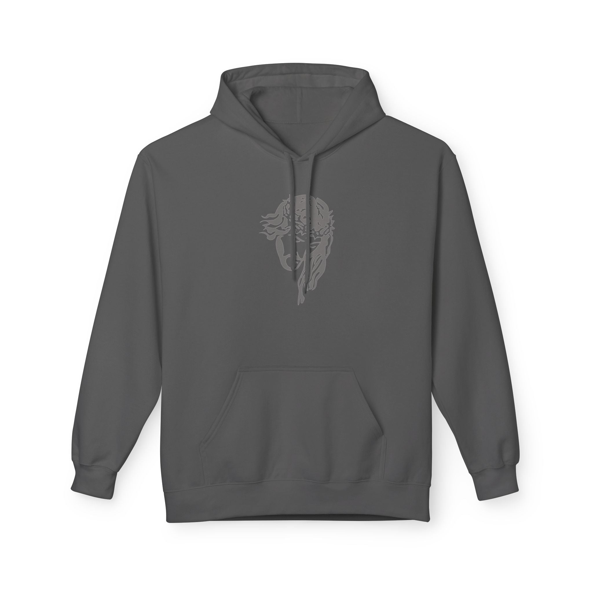 kings Hoodie — 'Jesus My Savior' Illustrated Lamb & Shepherd Faith Pullover