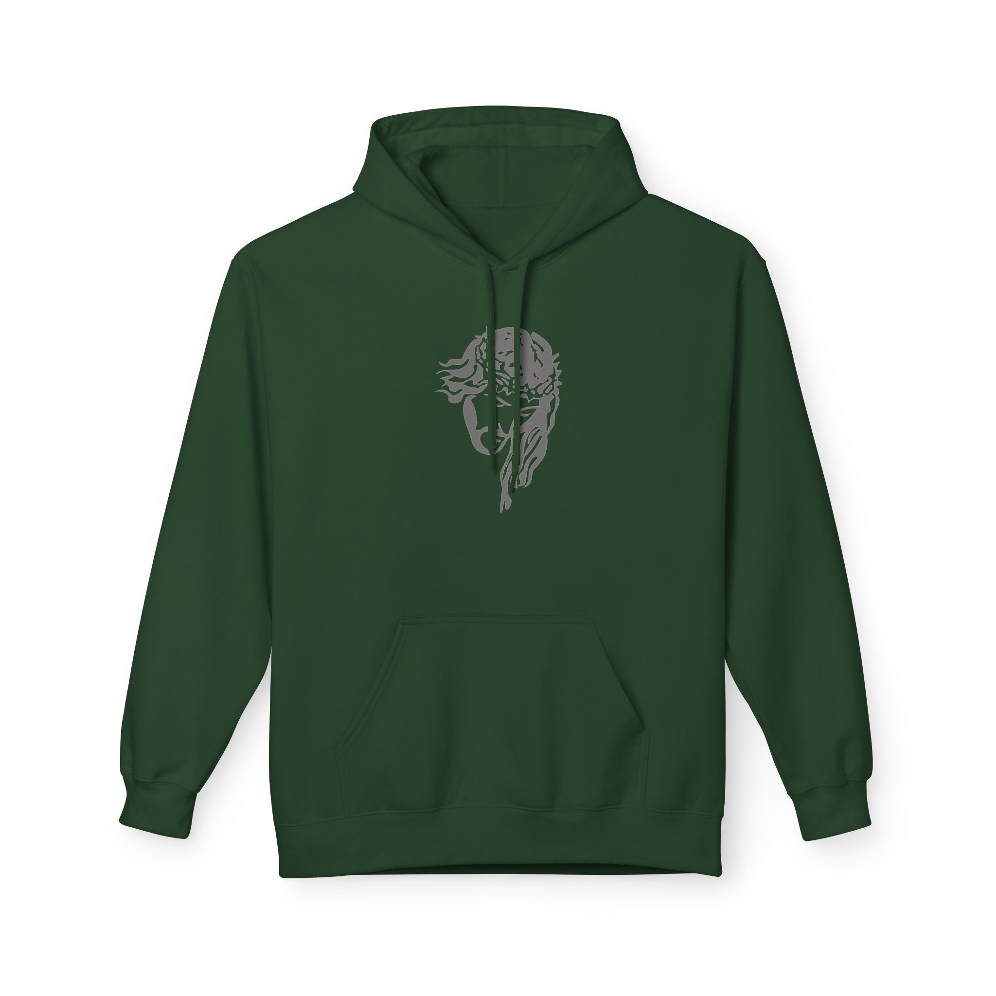 kings Hoodie — 'Jesus My Savior' Illustrated Lamb & Shepherd Faith Pullover