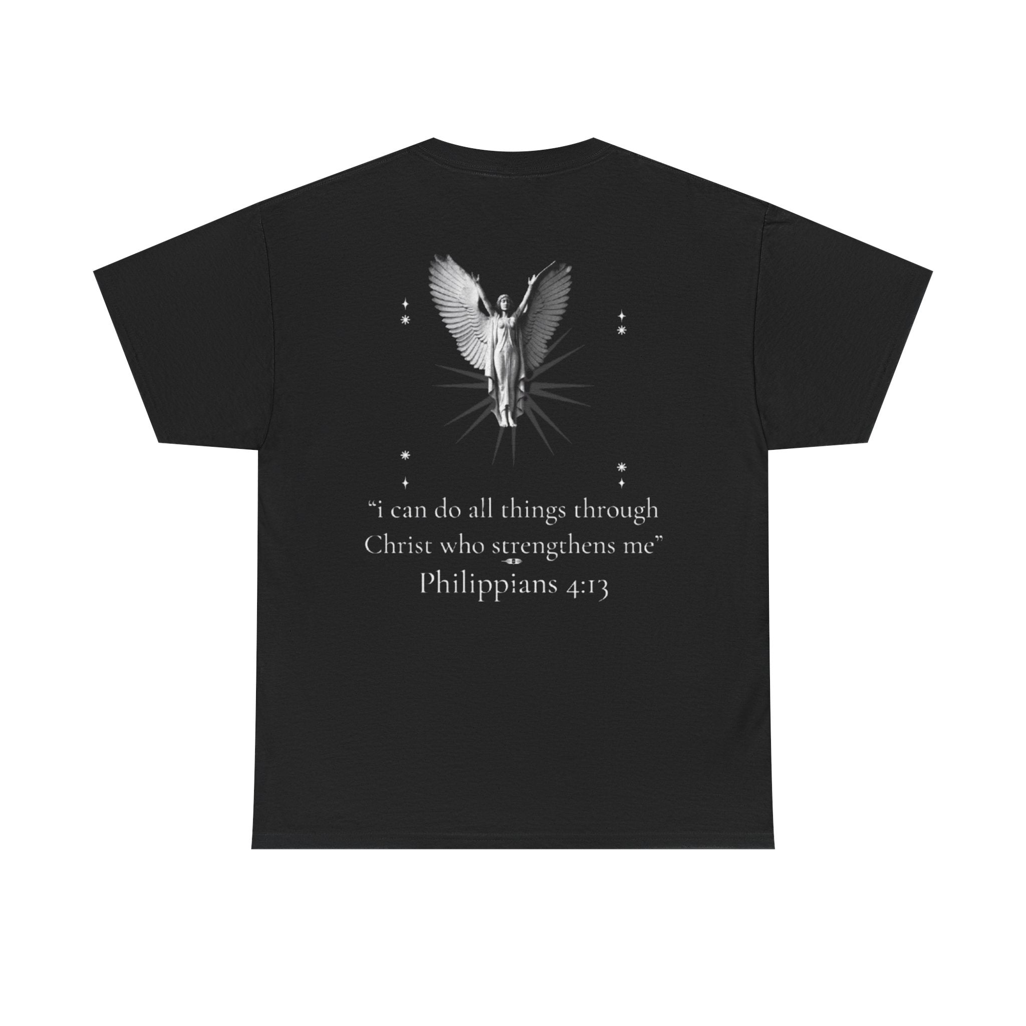 Angel Tee — "I can do all things through Christ" Philippians 4:13