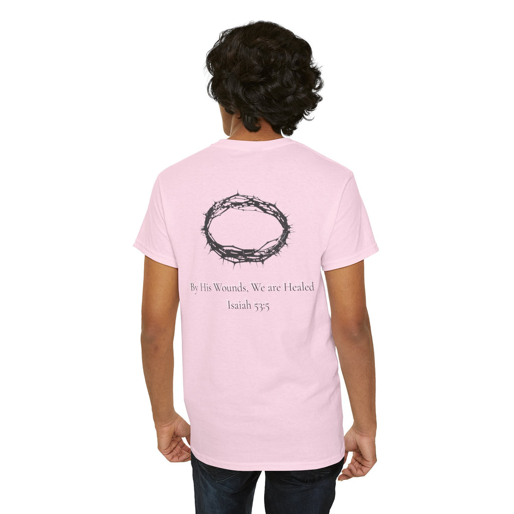 the crown T-Shirt — ‘By His Wounds We Are Healed’ Crown of Thorns Tee