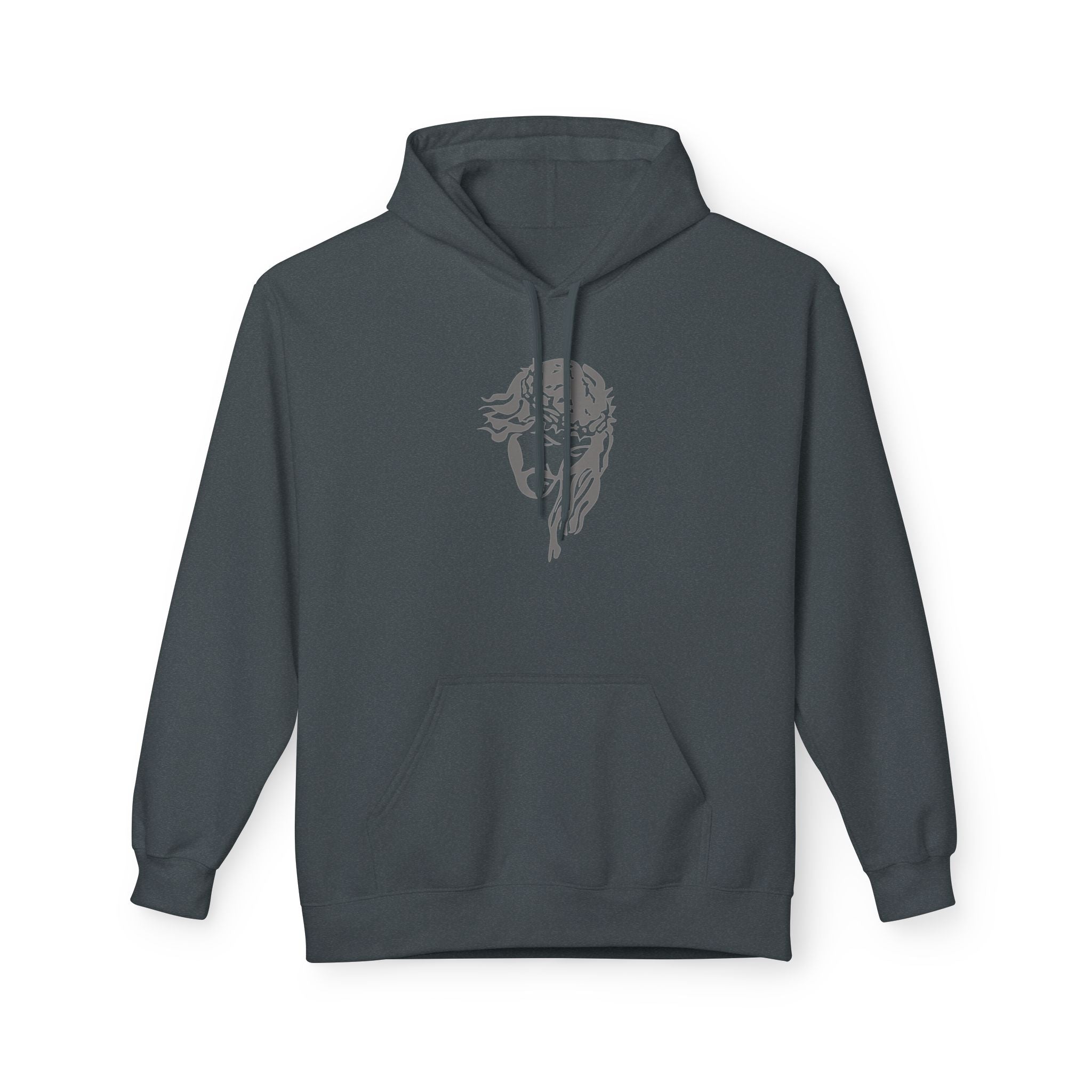 kings Hoodie — 'Jesus My Savior' Illustrated Lamb & Shepherd Faith Pullover