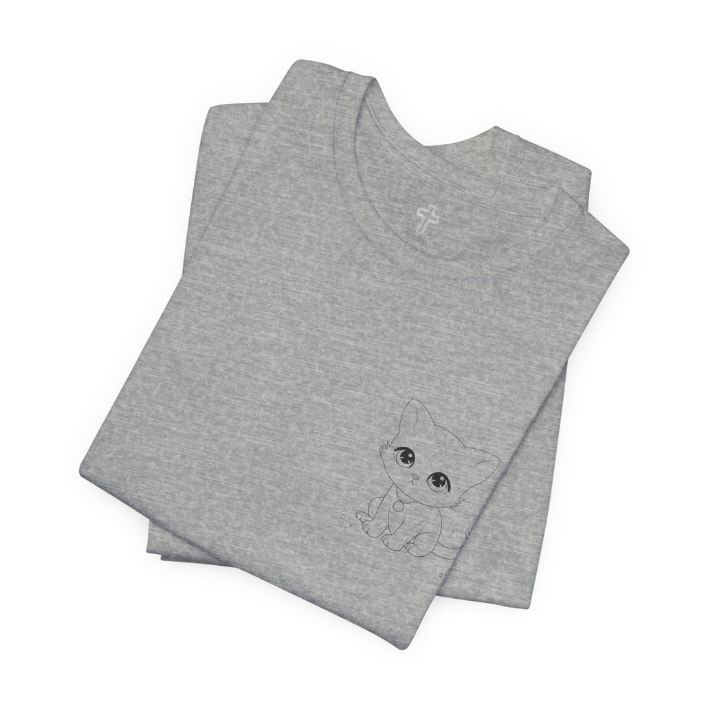 Custom Photo Memorial Tee — Personalized Name ‘Amber’ with Portrait and Floral Accent