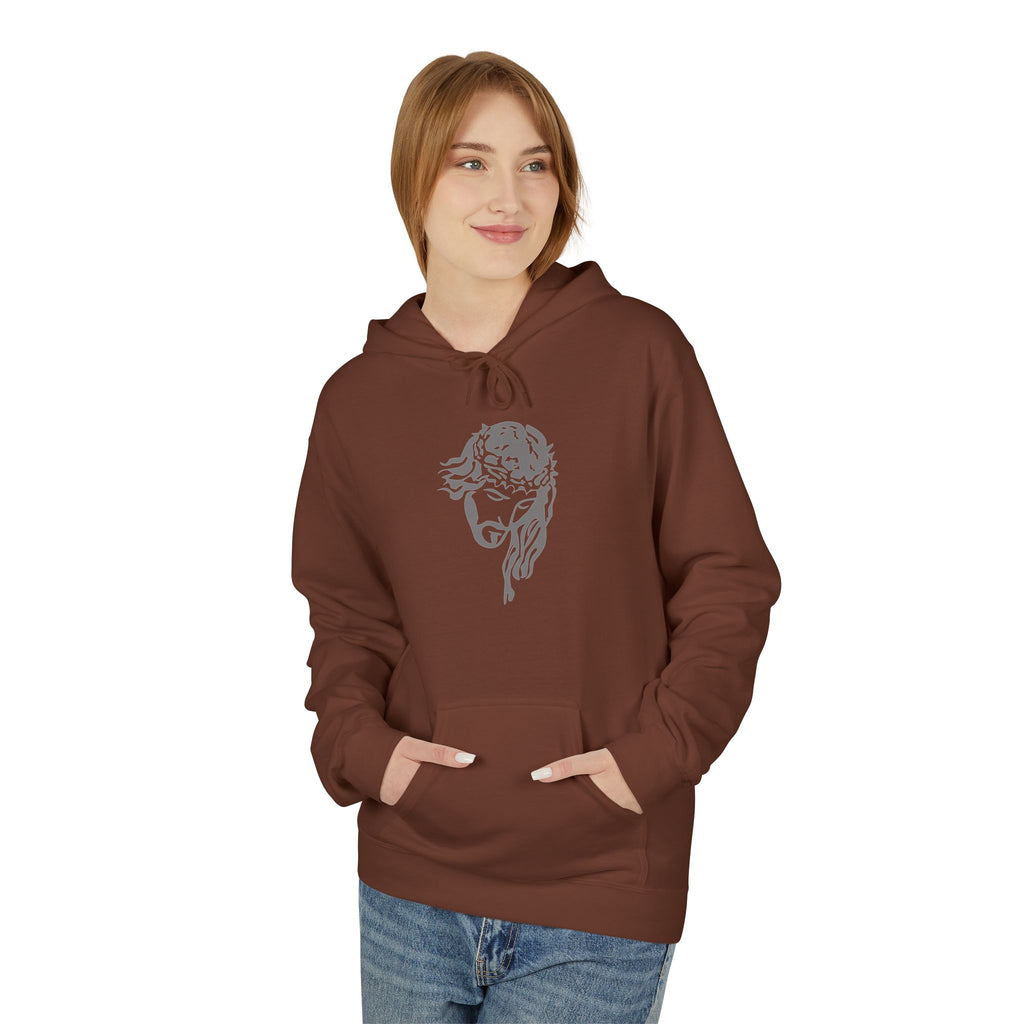 kings Hoodie — 'Jesus My Savior' Illustrated Lamb & Shepherd Faith Pullover