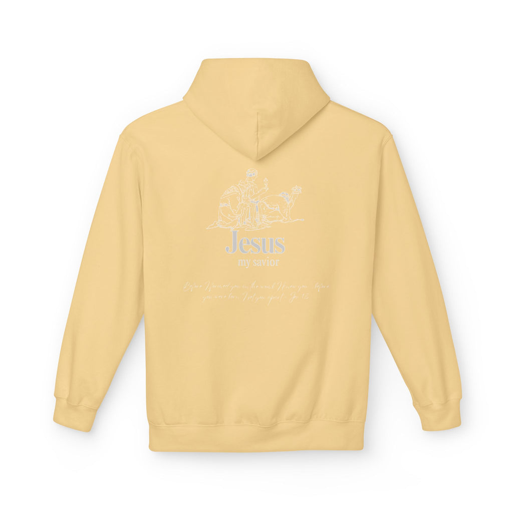 kings Hoodie — 'Jesus My Savior' Illustrated Lamb & Shepherd Faith Pullover