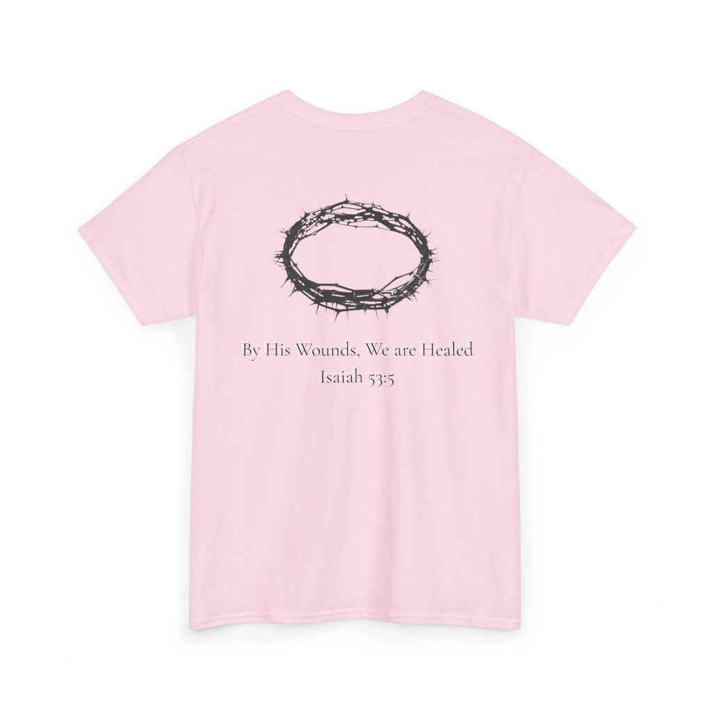 the crown T-Shirt — ‘By His Wounds We Are Healed’ Crown of Thorns Tee