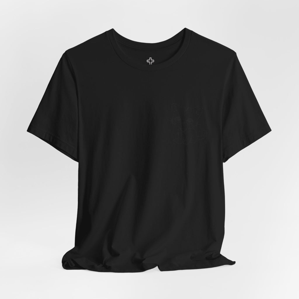 Custom Photo Memorial Tee — Personalized Name ‘Amber’ with Portrait and Floral Accent
