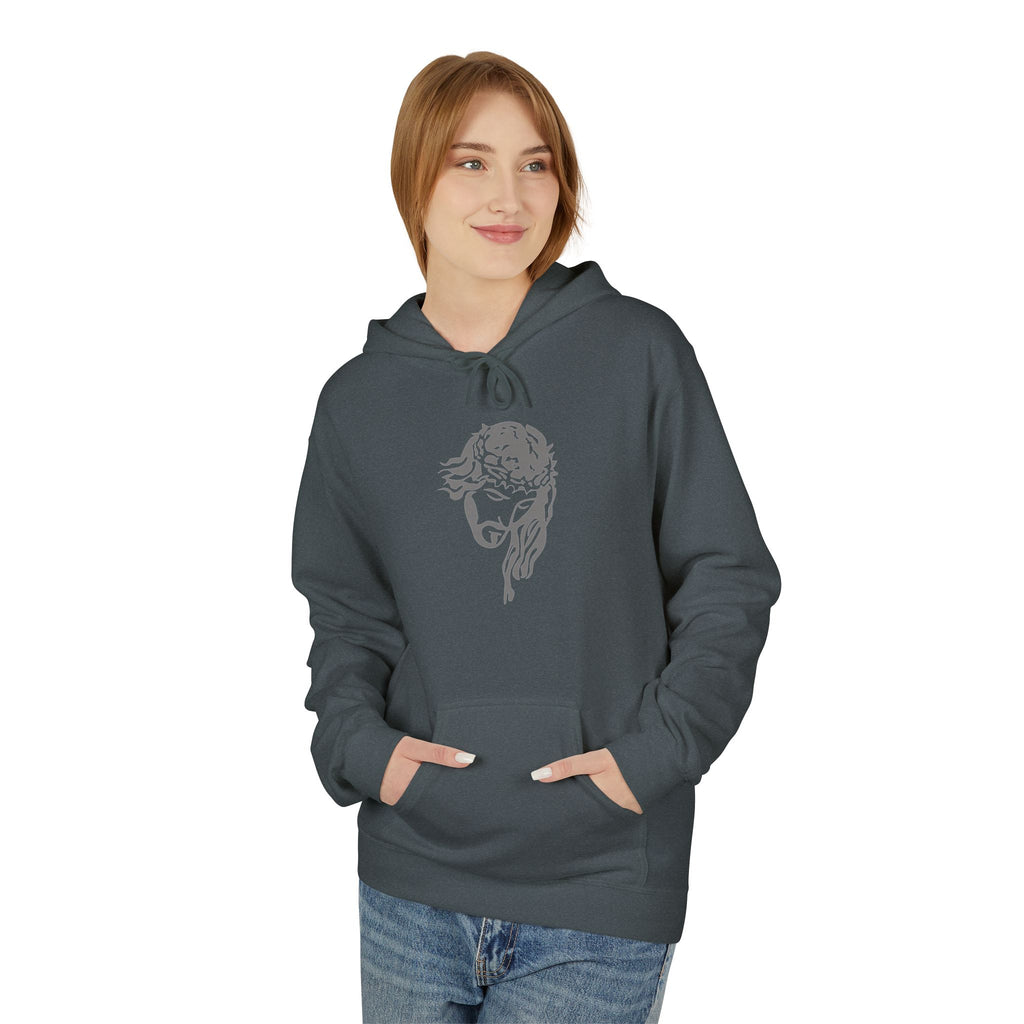kings Hoodie — 'Jesus My Savior' Illustrated Lamb & Shepherd Faith Pullover