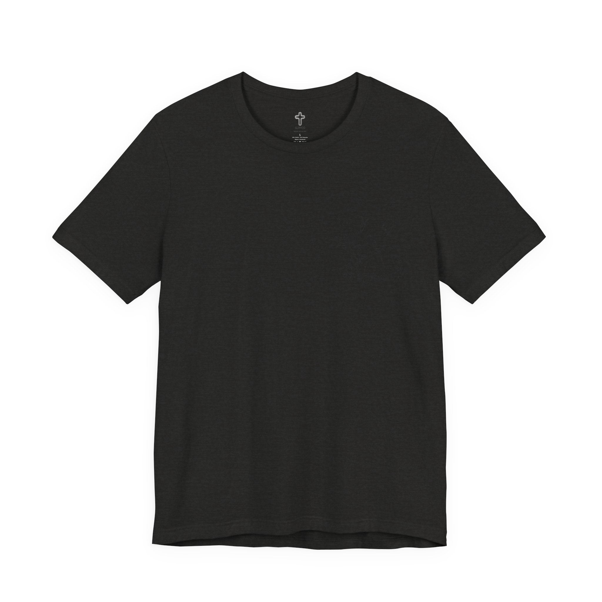 Custom Photo Memorial Tee — Personalized Name ‘Amber’ with Portrait and Floral Accent