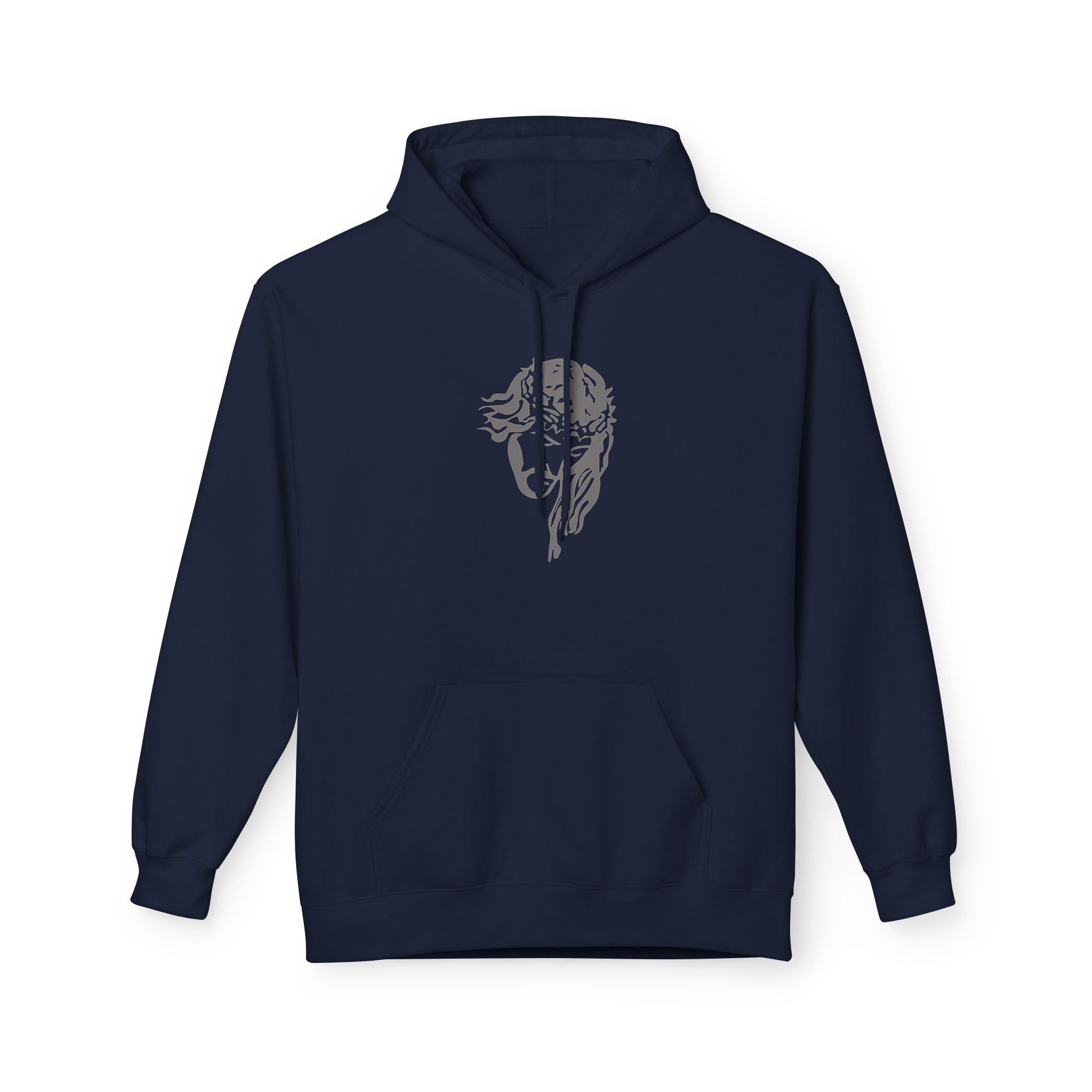kings Hoodie — 'Jesus My Savior' Illustrated Lamb & Shepherd Faith Pullover