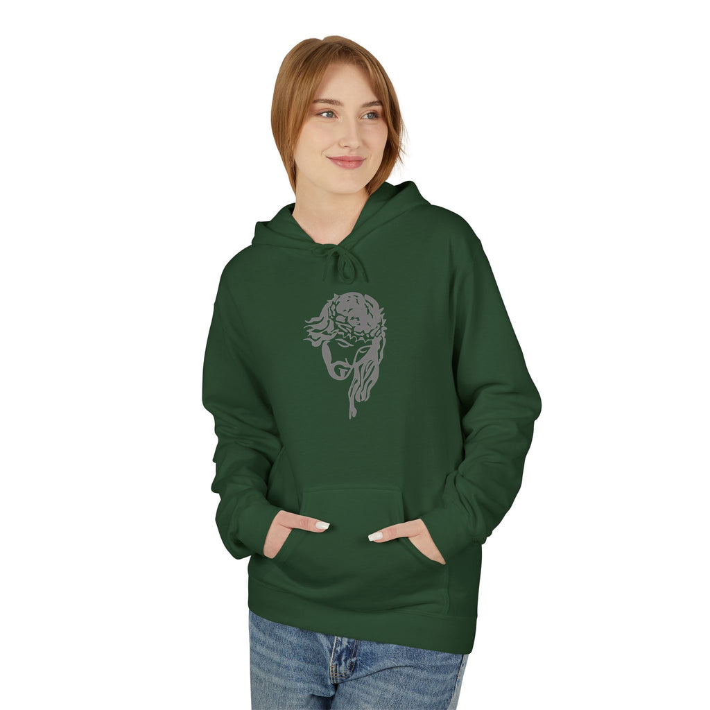 kings Hoodie — 'Jesus My Savior' Illustrated Lamb & Shepherd Faith Pullover