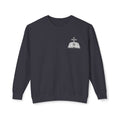 Lion Crewneck Sweatshirt — "King of Kings" Bible Verse Design