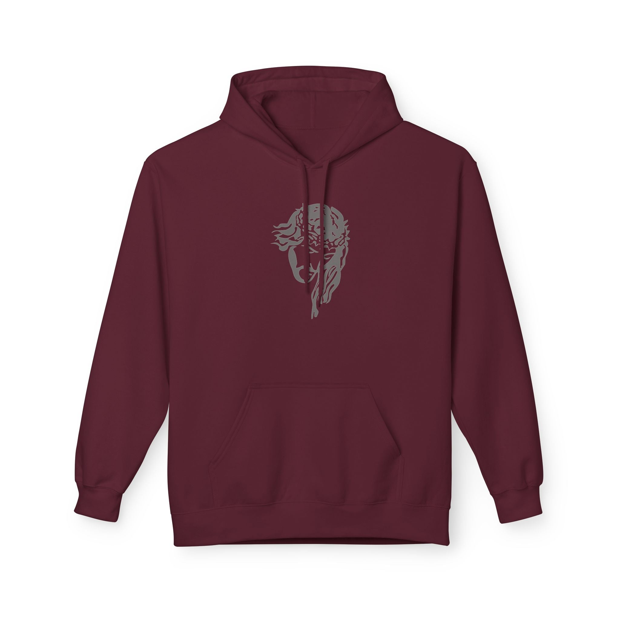 kings Hoodie — 'Jesus My Savior' Illustrated Lamb & Shepherd Faith Pullover