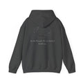 Cross Hoodie with Crown of Thorns — "By His Wounds We Are Healed" Isaiah 53:5 Religious Pullover