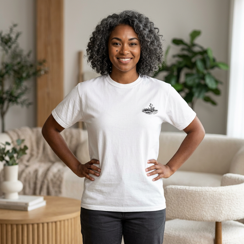 Philippians 4:13 Angel T-Shirt — 'I Can Do All Things' Christian Tee