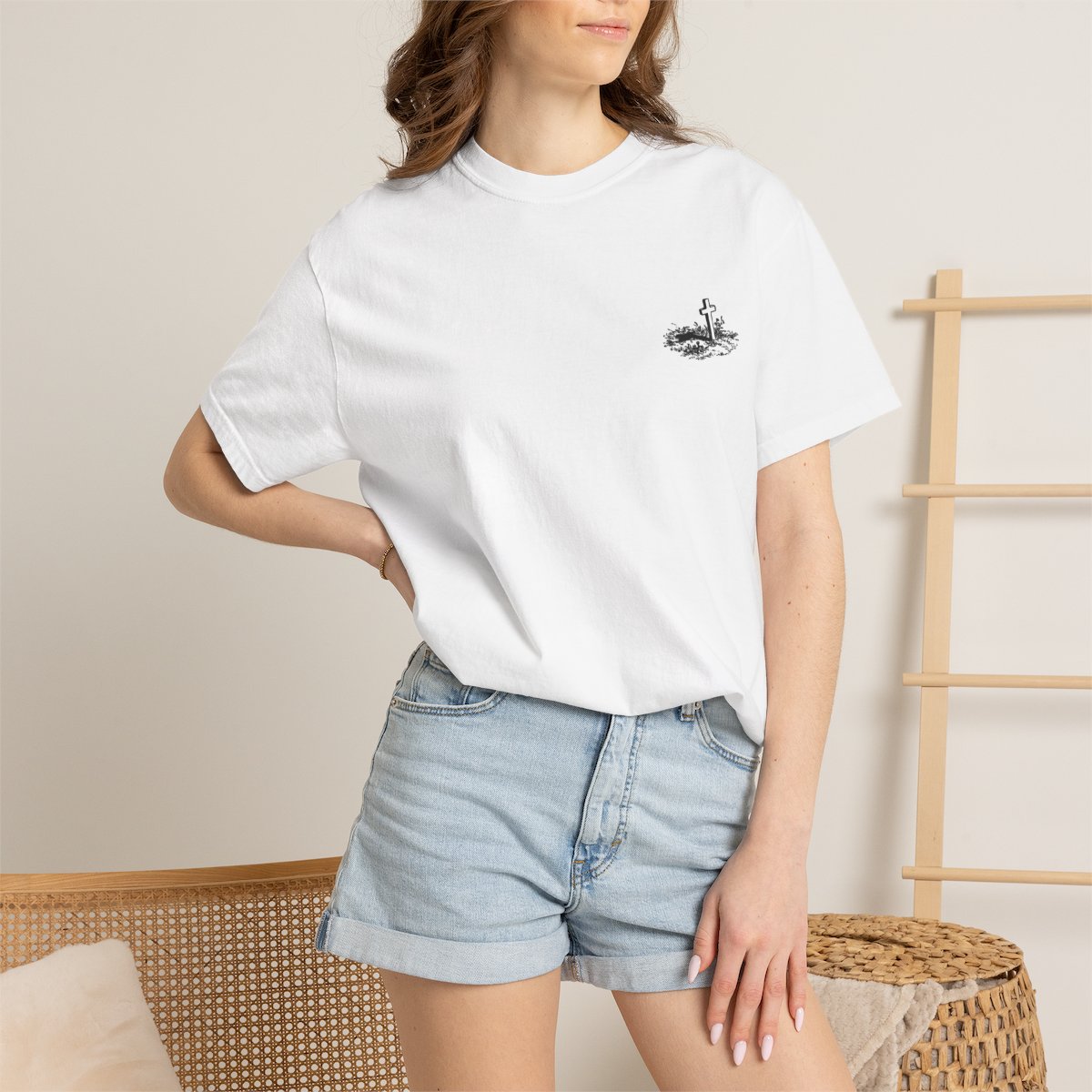 Philippians 4:13 Angel T-Shirt — 'I Can Do All Things' Christian Tee